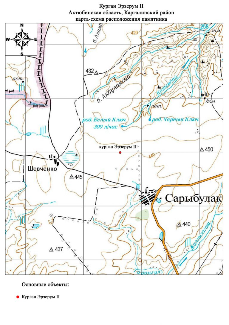 Карта каргалинского района актюбинской области