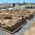 В Мугалжарском районе идет строительство домов