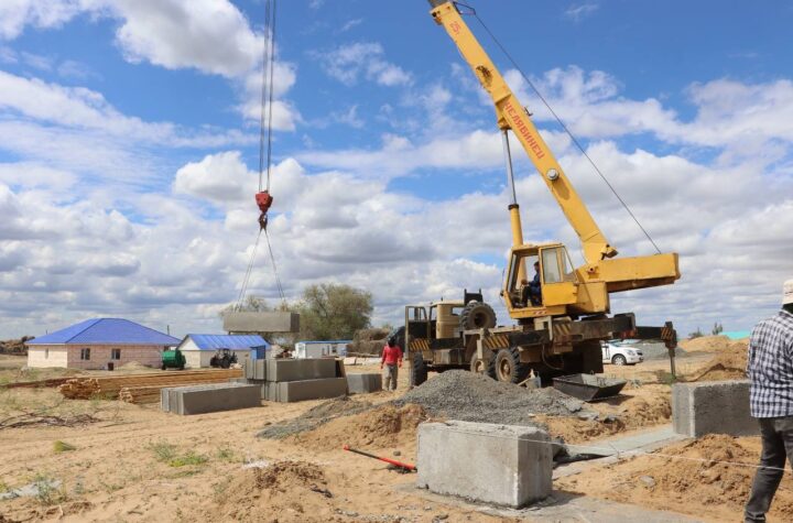 «Қазақстан халқына» обеспечит строительство до 80 домов для пострадавших от паводков в Актюбинской области