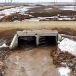 В Шубаркудыке канал для отвода талых вод показал свою эффективность