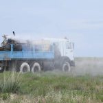 В Актюбинской области обработано 151,2 тысячи гектаров против саранчи