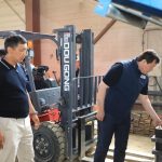 В Алге открылся новый цех по производству тротуарной плитки