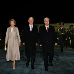 Президент встретил Короля бельгийцев Филиппа и Королеву Матильду в аэропорту Астаны