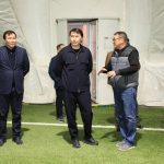🏟️ Глава КФФ посетил строящийся стадион и футбольный манеж в Актобе