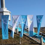 В Актобе подняли Государственный флаг в честь Дня Республики